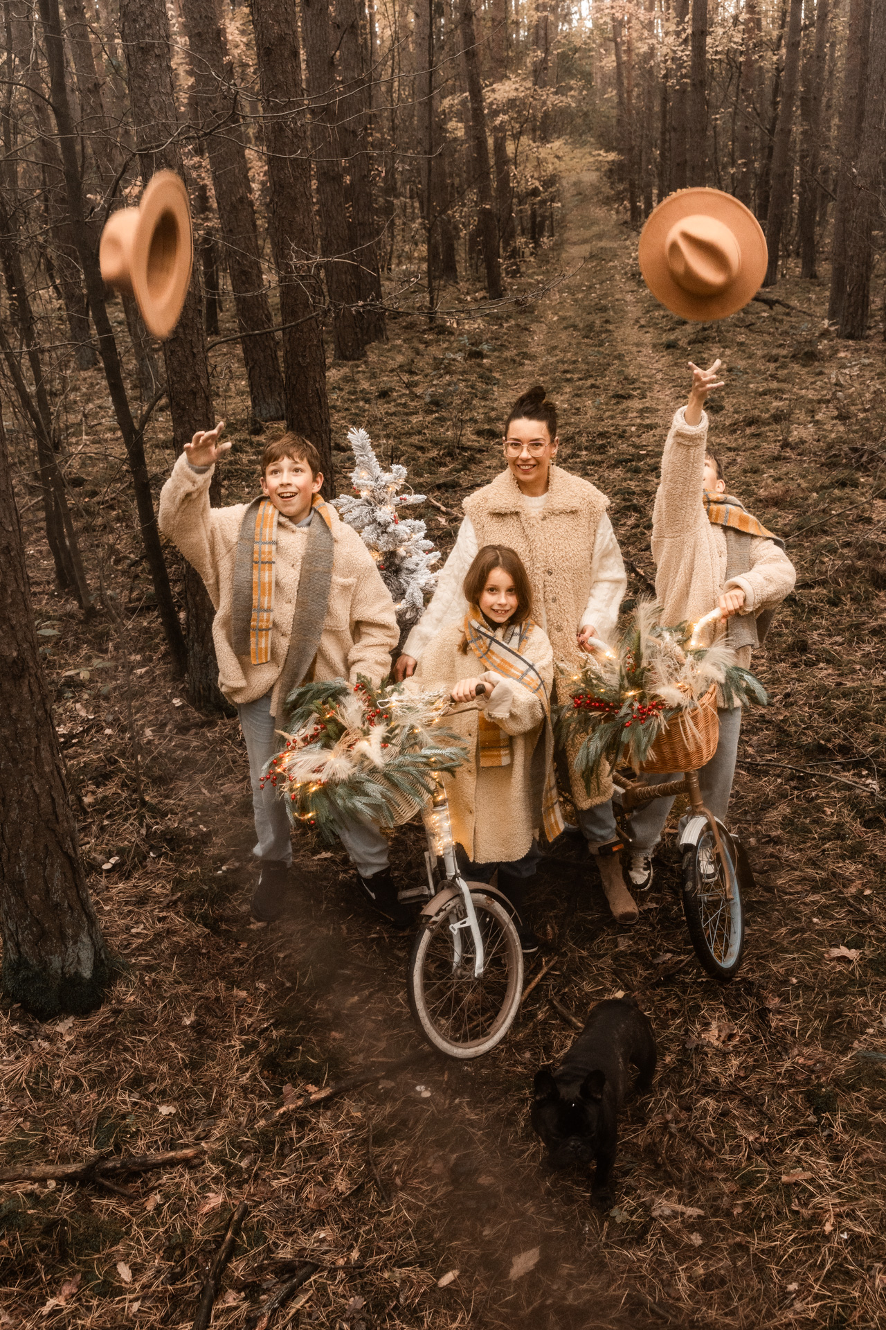 Plenerowa sesja świąteczna