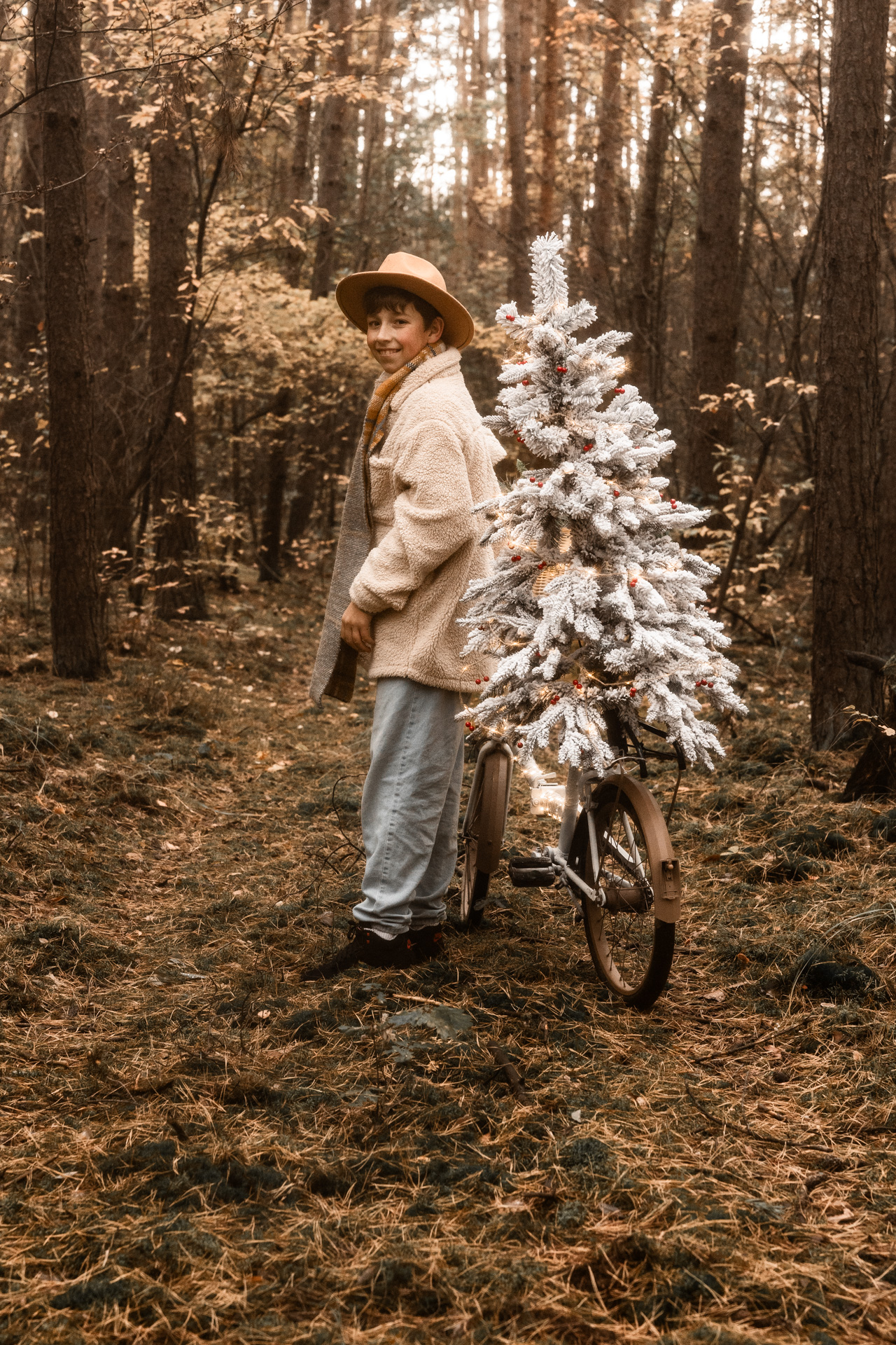 Sesje świąteczne w plenerze