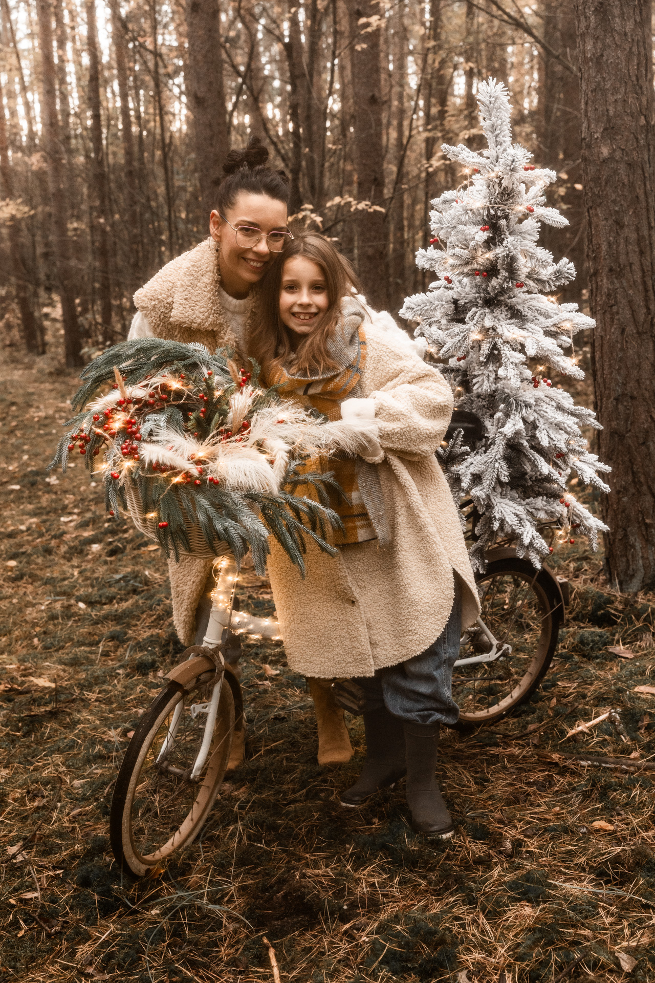 Plenerowa sesja świąteczna