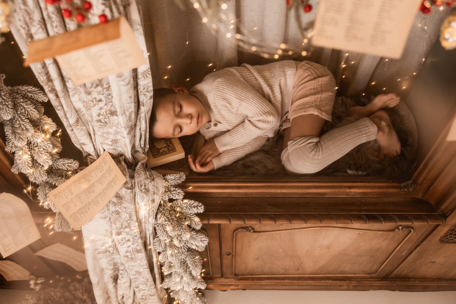 Dziecięca sesja świąteczna