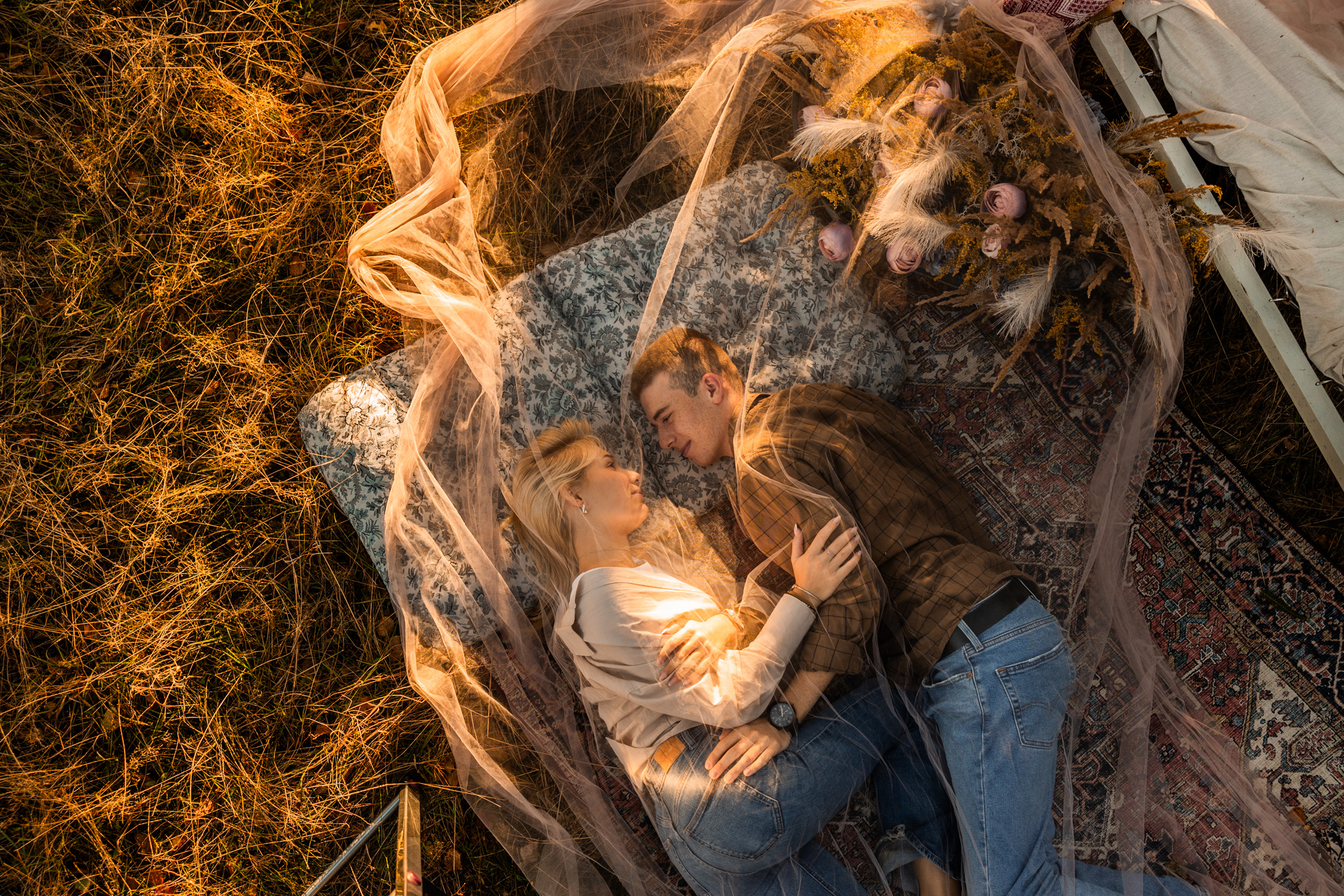 Plenerowa sesja dla par