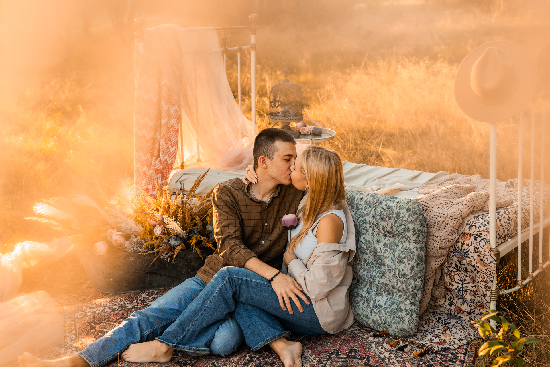 Sesja dla par w plenerze